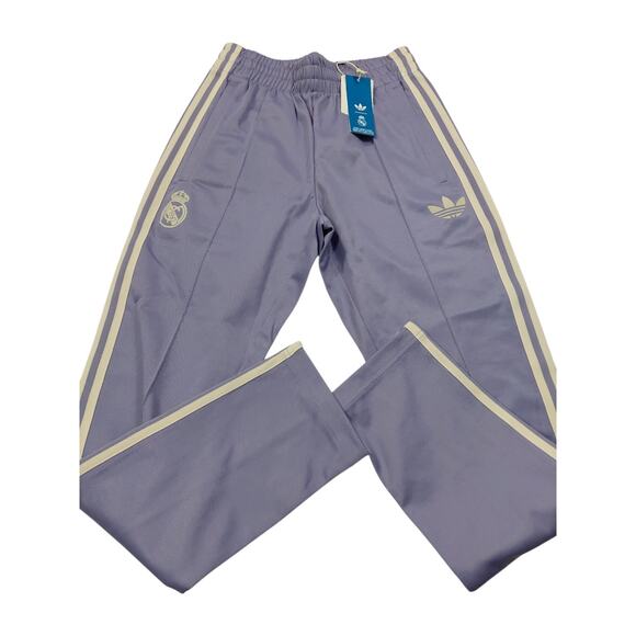 Adidas Originals Magic Lilac Real Madrid OG Beckenbauer Track Pants Men’s Small - Picture 1 of 4